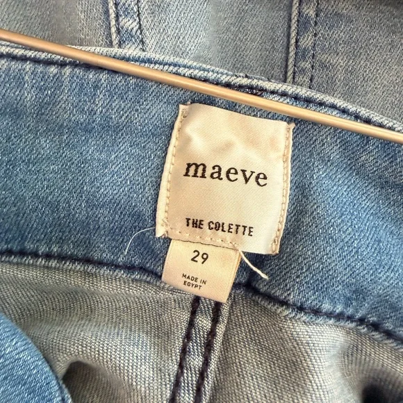 Maeve Colette Wide-Leg Crop Jeans - Picture 4 of 5